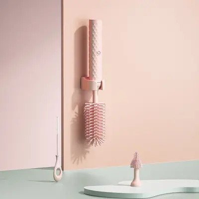 Image de Brosse Électrique 360° pour Biberons & Sucettes - Nettoyage Rapide et Sans Effort
