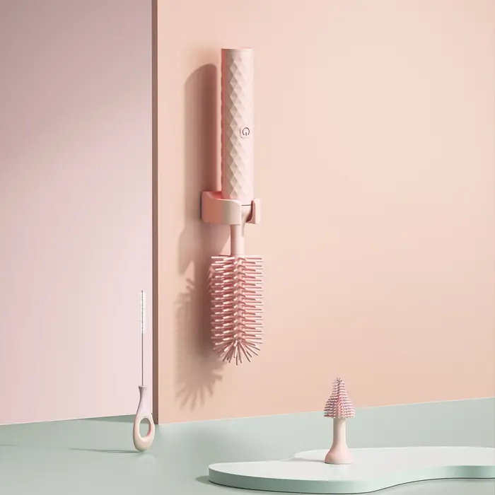 Image de Brosse Électrique 360° pour Biberons & Sucettes - Nettoyage Rapide et Sans Effort