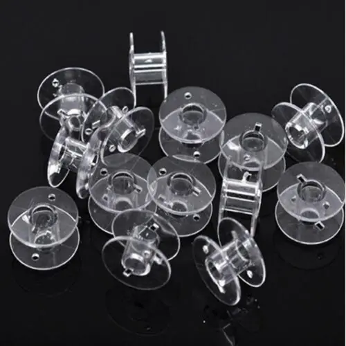 Image de Boîte de Rangement Transparente pour Machine à Coudre - 25 Pièces