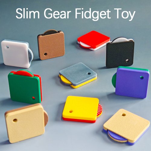 Imagen de Fidget Toy con Engranajes 3D - Alivio del Estrés Portátil