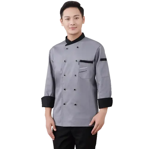 Image de Veste de Chef Personnalisée - Uniforme Pro Cuisine