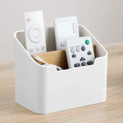 Boîte de rangement multifonction pour bureau et salon