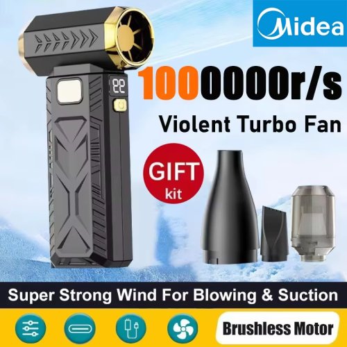 Bild von 2-in-1 Luftgebläse & Staubsauger – Superleistungsstark mit Turbo-Wind