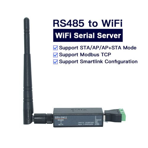 Bild von RS485 zu WiFi Konverter – Smarte IoT-Lösung für industrielle Anwendungen
