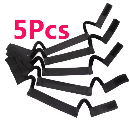 Imagen de Banda para Peluca con Recorte de Oreja - Pack de 5 Unidades, Diadema de Encaje con Agarre y Soporte Elástico de 3 cm y 3.5 cm para Fijación Segura y Natural