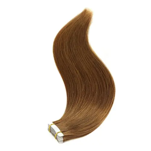 Image de Extensions Cheveux Humains Remy - Bande Adhésive Invisible