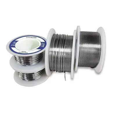 Fil à Souder à Noyau de Colophane 0.8mm/1.0mm - Soudure Sans Nettoyage