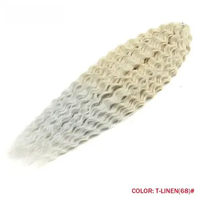 Image de Extensions Cheveux Synthétiques Arc-en-Ciel 300g - 22 Pouces