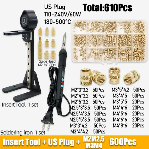 US outil écrou 610pcs