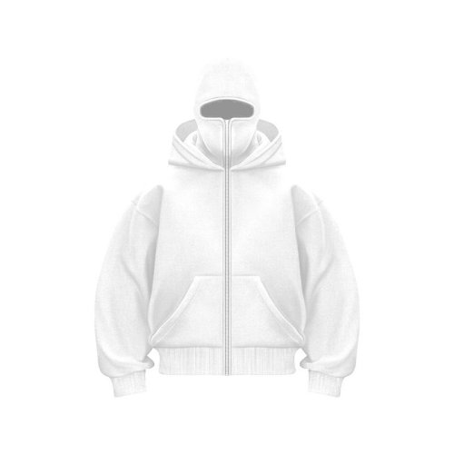 Image de Sweat à Capuche Coupe-Vent Homme - Double Capuche & Masque