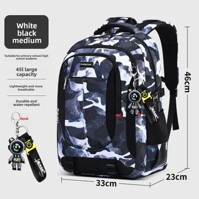 Image de Sac à dos scolaire astronaute orthopédique pour enfants