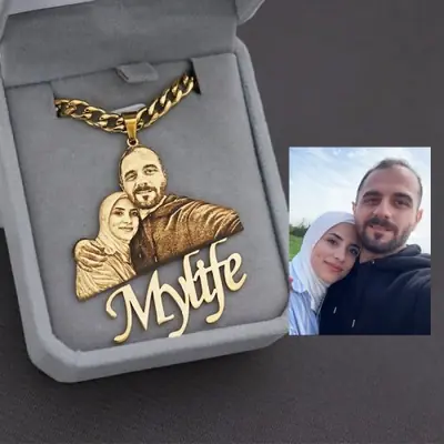 Collier Personnalisé avec Photo - Cadeau Émouvant pour Enfants