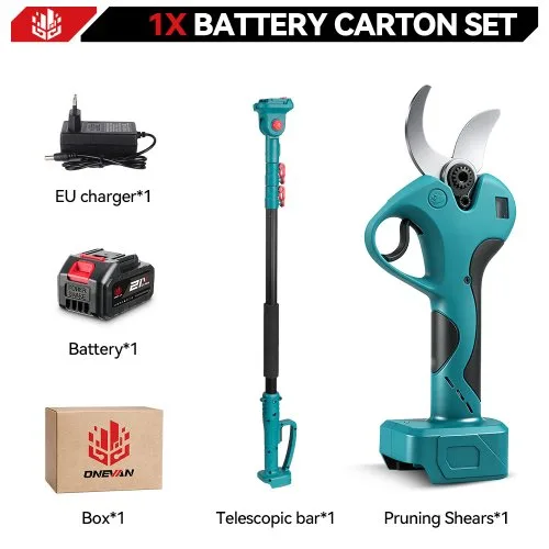 1 Batterij EU-stekker