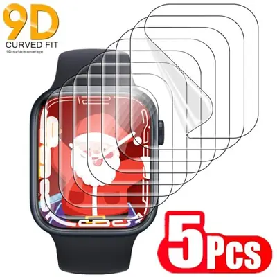 Image de Film hydrogel protecteur pour Apple Watch 38-49mm - 5 pièces