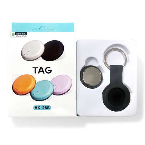 Immagine di Il localizzatore GPS Bluetooth Smart Airtag funziona con il sistema Android e iOS Air Tag Tracker Mini localizzatore di chiavi per animali domestici