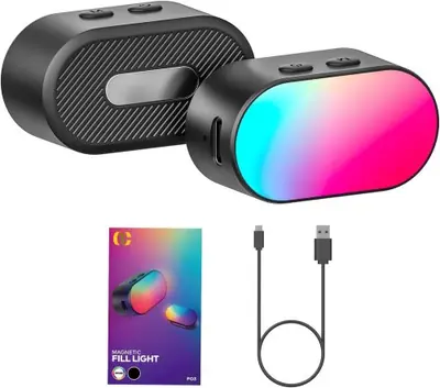 Image de Lampe LED Mini RGB Magnétique pour Téléphone