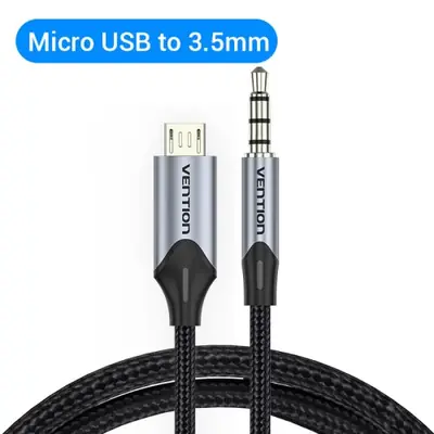 Image de Adaptateur Audio Micro USB vers Jack 3.5mm
