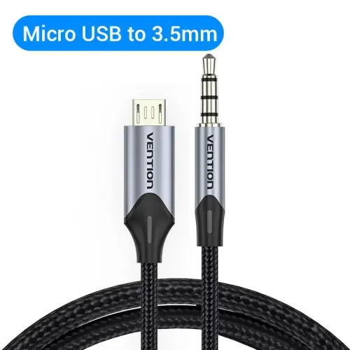 Image de Adaptateur Audio Micro USB vers Jack 3.5mm