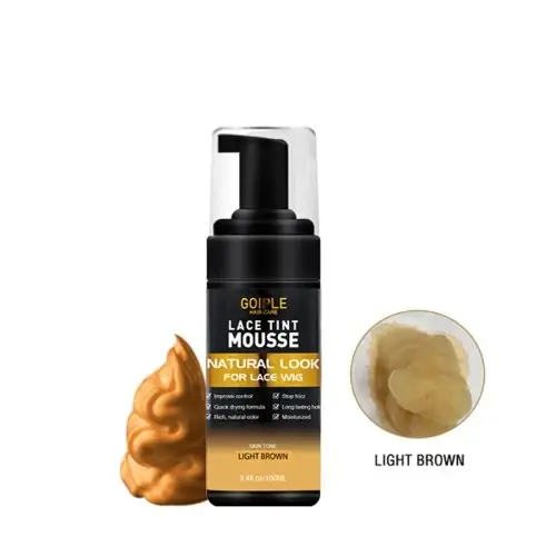Image de Kit teinture mousse perruque complet avec colle et cire