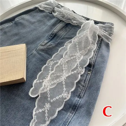 Image de Ceinture Dentelle Bohème Élastique - Style Chic & Féminin