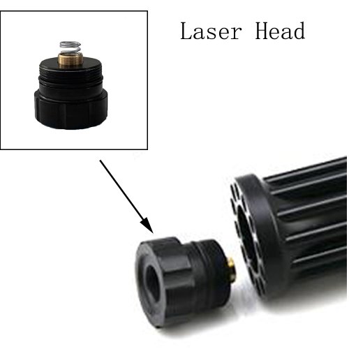 Image of (Excluding laser Pointer ) Laser Focusing cap Blue Laser cap 450nm Focusable Burning Laser Pointers head Laser accessorie