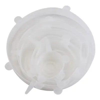 Couvercles en Silicone Réutilisables - Set de 6