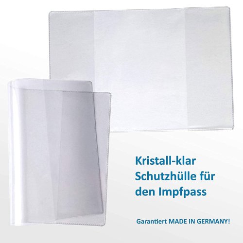 Imagen de Fundas Transparentes para Pasaporte y Tarjetas de Crédito - Protección Anti-Suciedad en PVC Duradero, Pack de 5 Unidades