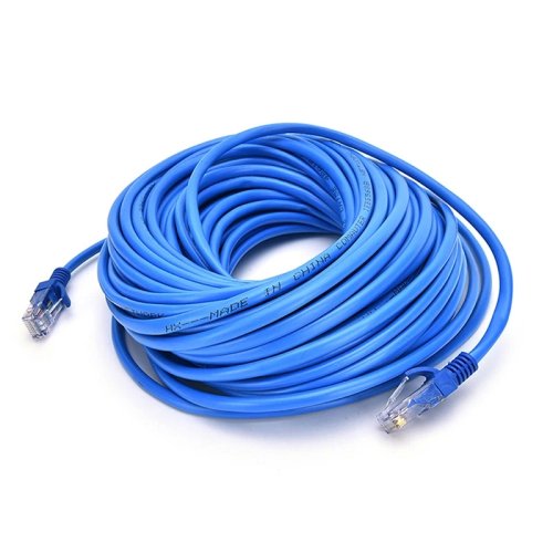 Image de Câble Ethernet CAT5e RJ45 Étanche pour Extérieur - Idéal pour CCTV et POE