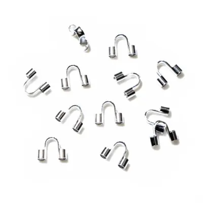 Image de Connecteurs U Dorés pour Bijoux - 50 Pièces