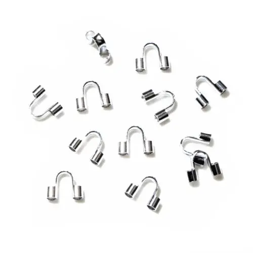 Image de Connecteurs U Dorés pour Bijoux - 50 Pièces