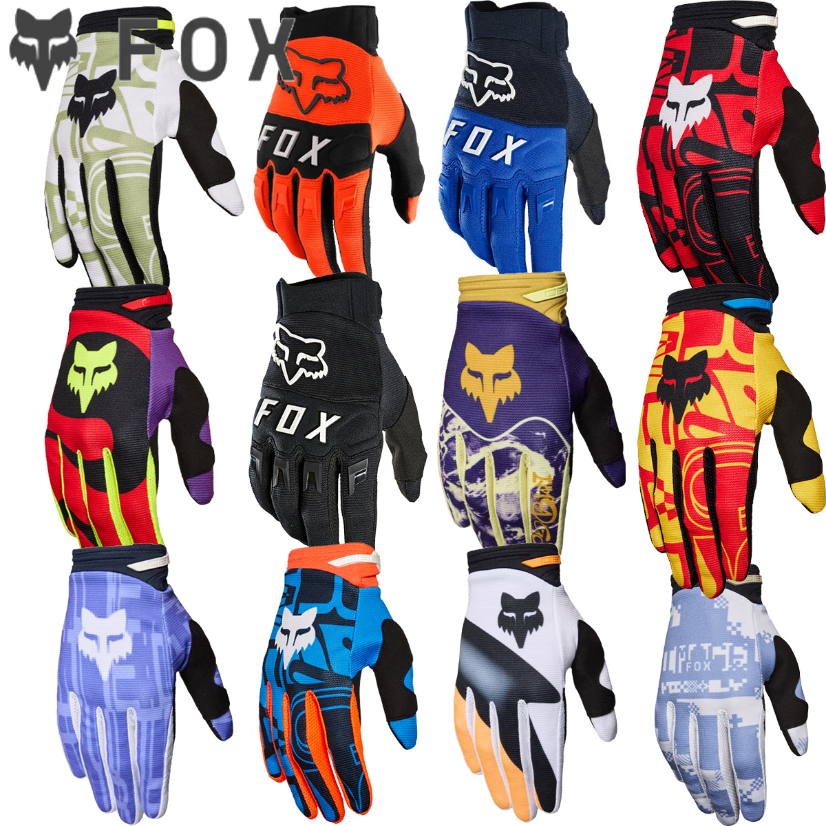 Imagen de Fox head DIRTPAW guantes de motocicleta para bicicleta ATV UTV DH todoterreno MotoCross guantes de c...