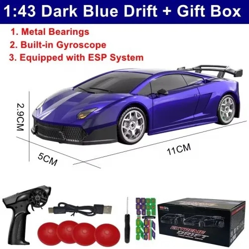 1-43 Dark Blue Box