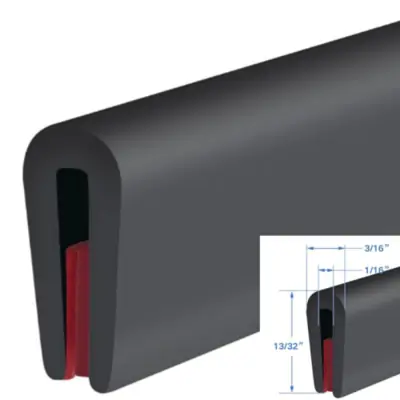 Image de Protection de Porte Voiture en Caoutchouc - Bande Anti-Huile 300cm