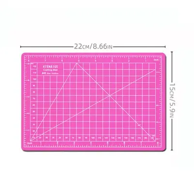 Image de Tapis de Découpe PVC Auto-Guérison A5 - Idéal pour Patchwork & Bricolage