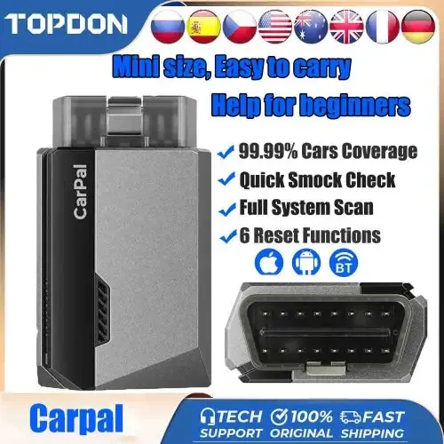 Image de TopDon OBD2 Bluetooth - Diagnostic Voiture Intelligent