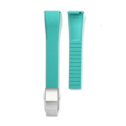 Azul lago verde plata