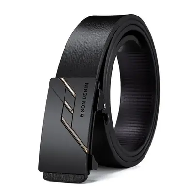 Image de Ceinture Homme Cuir Véritable - Boucle Automatique