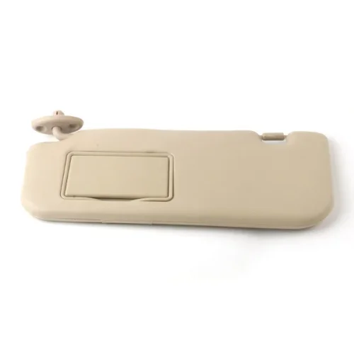 Imagen de Visera solar gris Beige izquierda derecha para Toyota Vios Yaris Yaris L 2014 2015 2016 2017 2018 2019 2020 2021 2022