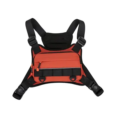 Image de Sac de Poitrine Tactique - Idéal pour Course, Cyclisme & Randonnée
