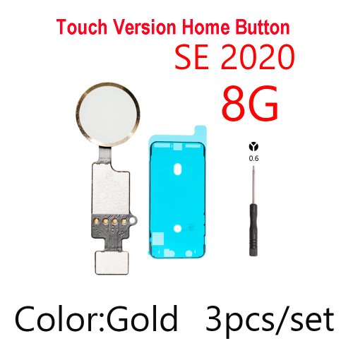 Afbeelding van Touch-versie Home Button Flex voor iPhone 7 8 Plus SE YF Universele oplossing voor terugretourfunctie