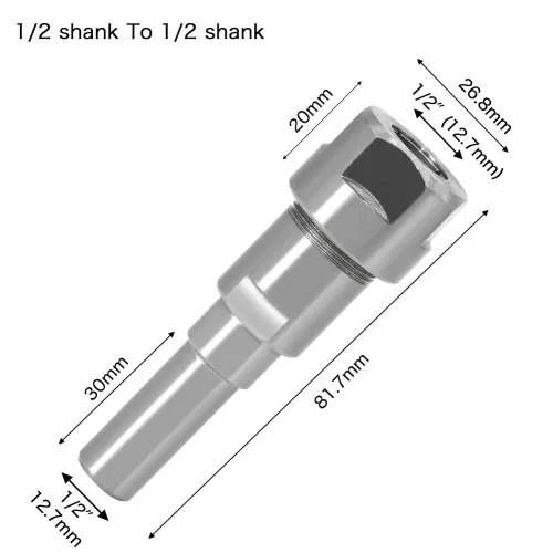 Da 12,7 mm a 12,7 mm