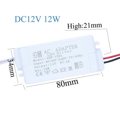 New 12V 1A 12W