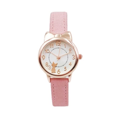 Immagine di Orologio Cartone Animato Gatto per Bambini - Stile Carino e Impermeabile