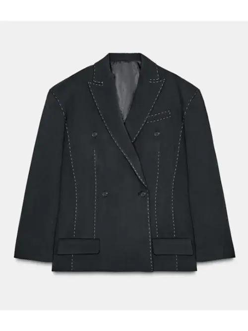 Image de Blazer Matelassé Femme Chic 2025