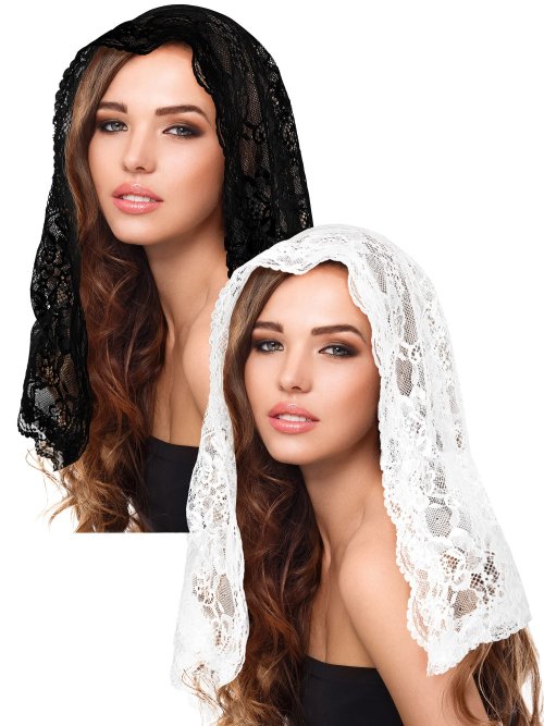 Afbeelding van Elegante Witte Ivoorkleurige Bruidssluier met Korte Twee-laags Ontwerp en Kam - Perfecte Bruiloftsaccessoire voor een Romantische Look
