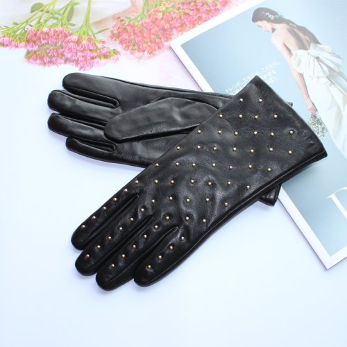 Afbeelding van Stijlvolle Winterhandschoenen voor Dames met Schapenvacht