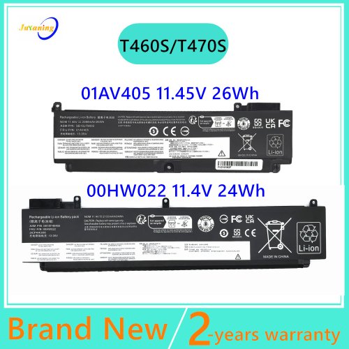 Immagine di 01AV405 00HW022 batteria del computer portatile per Lenovo ThinkPad T460s T470s Serie 00HW038 00HW025 01AV406 00HW024 01AV407 00HW023