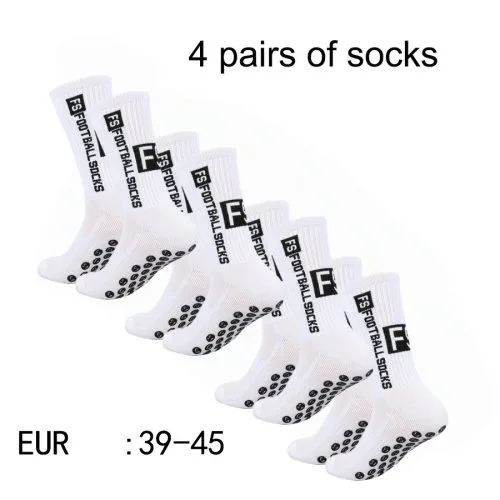 4 pares blanco