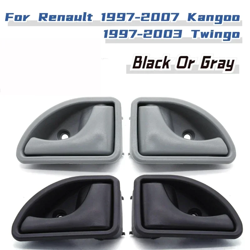 Immagine di Maniglia Interna Porta Renault Kangoo e Twingo - Kit Completo