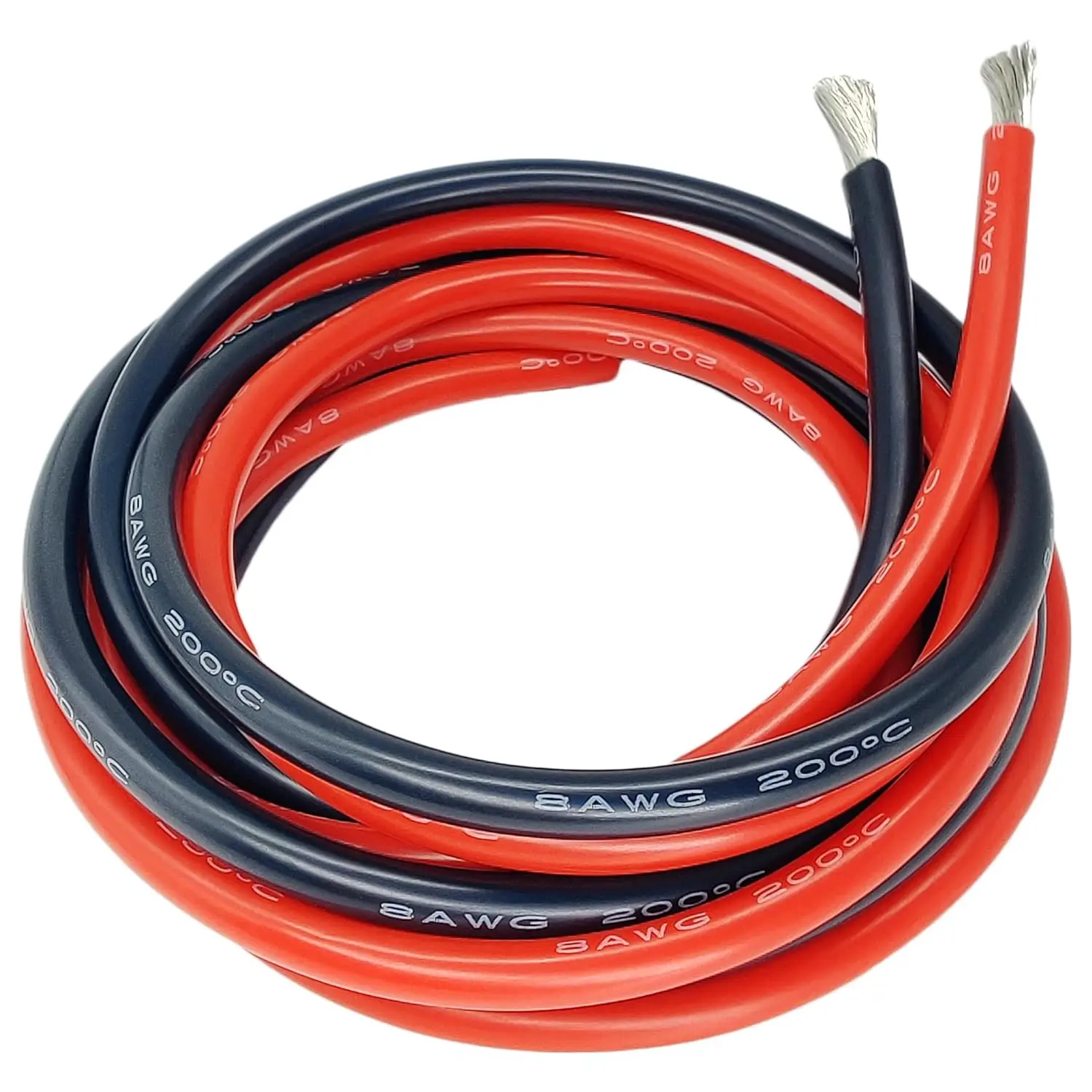 Bild von Hitzebeständige Silikonkabel – Hochleistungs-Kabel für Solaranlagen & Auto-Batterien